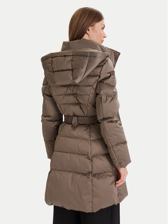 Guess Guess Daunenjacke W5BL30 W2802 Khakifarben Regular Fit