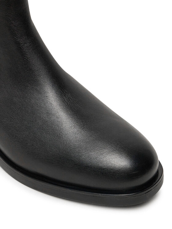 Tommy Hilfiger Tommy Hilfiger Боти тип челси Th Stud Leather Low Chelsea FW0FW08184 Черен