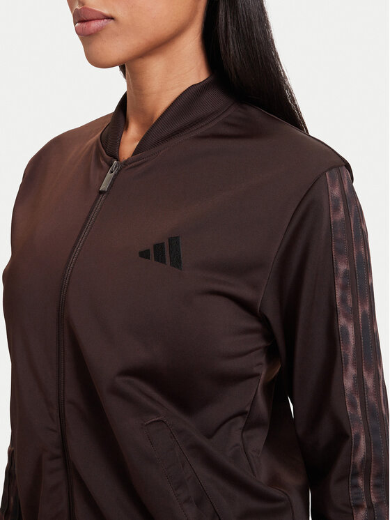 adidas adidas Treniņtērps Essentials 3-Stripes KB8933 Brūns Regular Fit