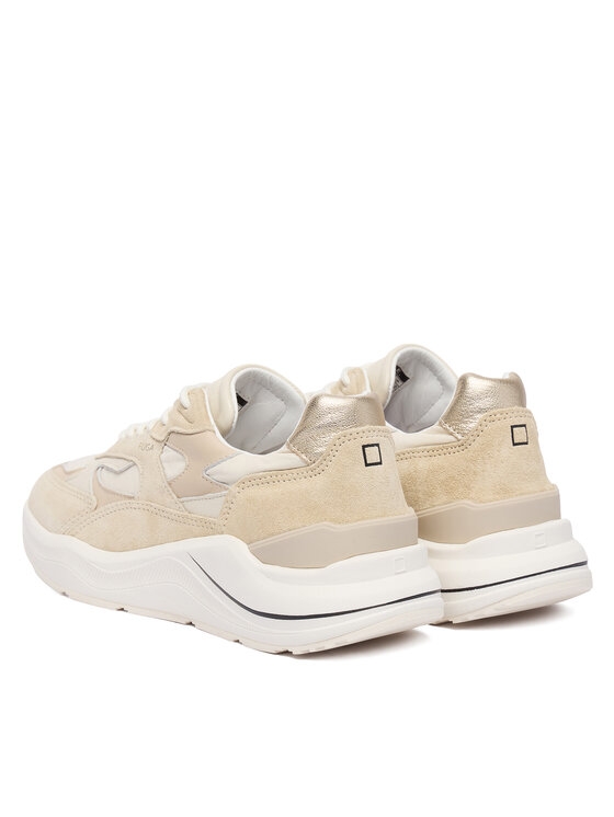 D.A.T.E. D.A.T.E. Sneakers Fuga Shiny W431-FG-SH Beige