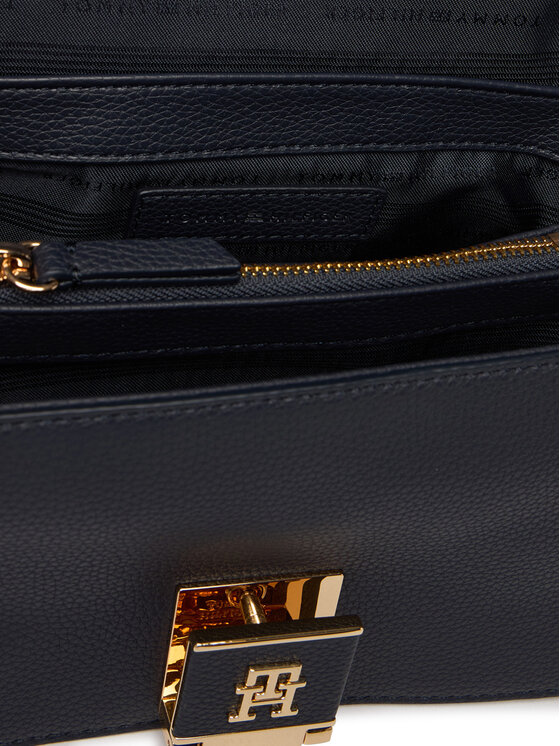 Tommy Hilfiger Tommy Hilfiger Geantă Th Her Med Crossover Jacqu AW0AW18638 Bleumarin