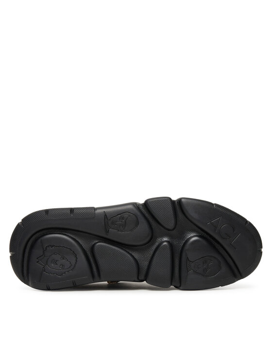 AGL AGL Sneakersy Sheila Vel Vet D938056PGKA0761013 Černá