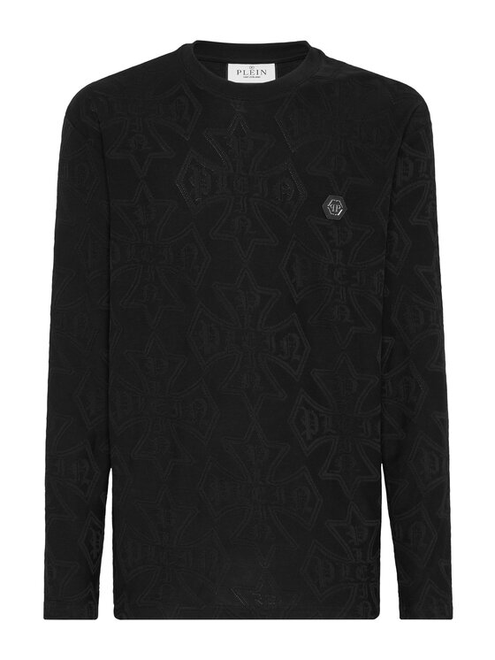 PHILIPP PLEIN PHILIPP PLEIN T-Shirt 26191 Czarny Regular Fit