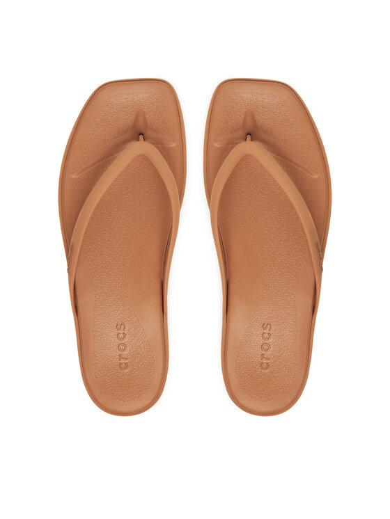 Crocs Damskie Japonki, rozmiar 34/35, Brązowe, Miami Flip 211435