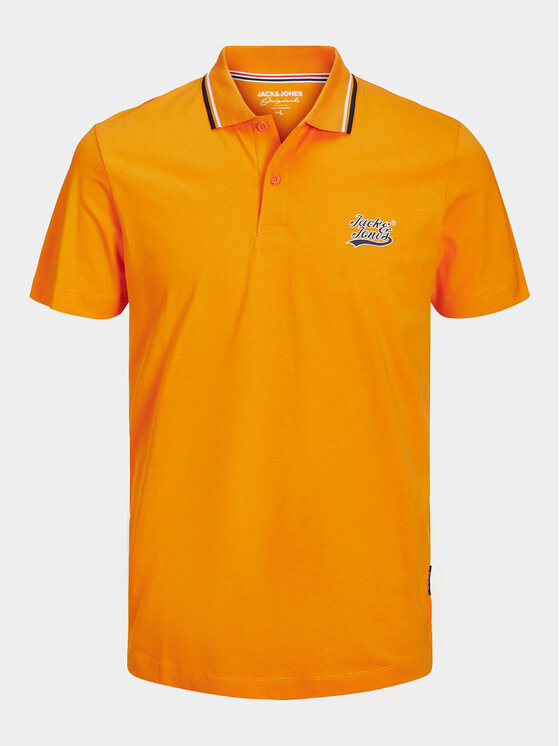 Jack & Jones Jack & Jones Polo särk Tevor 12228781 Oranž Standard Fit