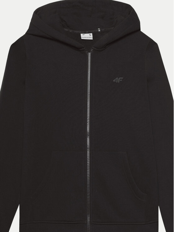 4F 4F Μπλούζα 4FWMM00TSWSF1467 Μαύρο Regular Fit