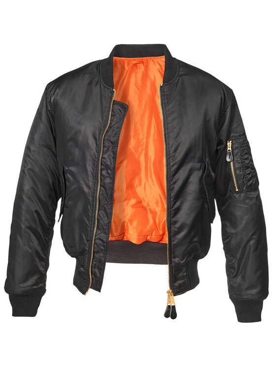 Brandit Brandit Kurtka bomber 3149.2.M Czarny Regular Fit
