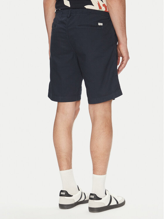 Jack & Jones Jack & Jones Szorty materiałowe Jaiden 12274968 Granatowy Relaxed Fit
