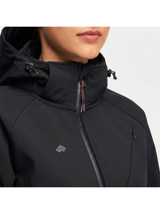 Alpinus Alpinus Kurtka softshell Minthi Szary Regular Fit