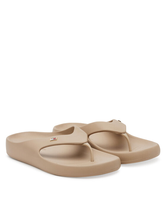 Tommy Hilfiger Tommy Hilfiger Japonke Th Comfort Beach Sandal FW0FW08522 Bež