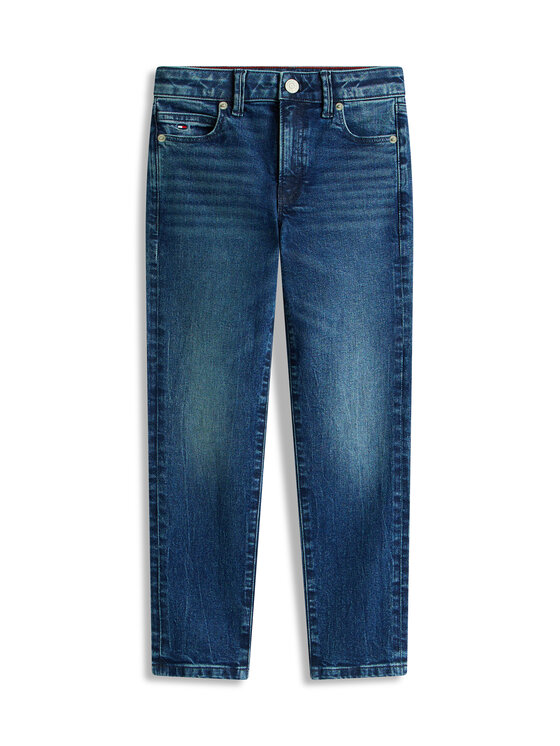 Tommy Hilfiger Tommy Hilfiger Jeansy KB0KB10040 M Tmavomodrá Straight Fit