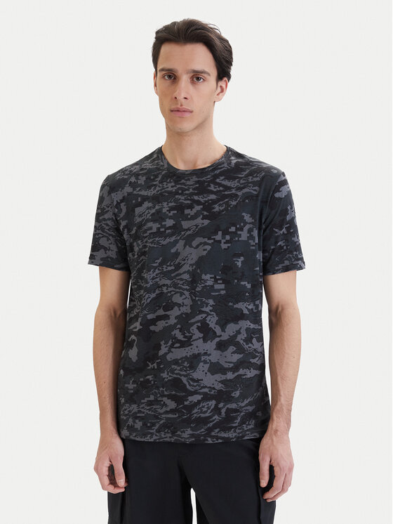 Under Armour Under Armour T-Shirt UA ABC Camo Szary Regular Fit