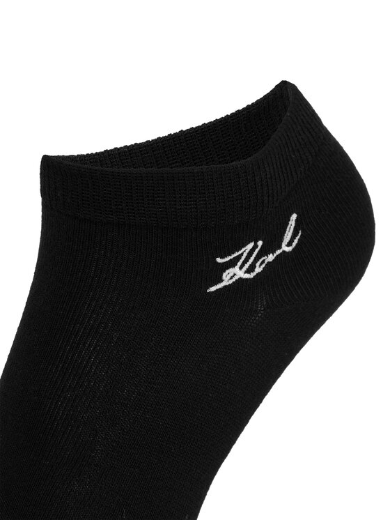 KARL LAGERFELD KARL LAGERFELD Kurze Socken A4W47034 Schwarz