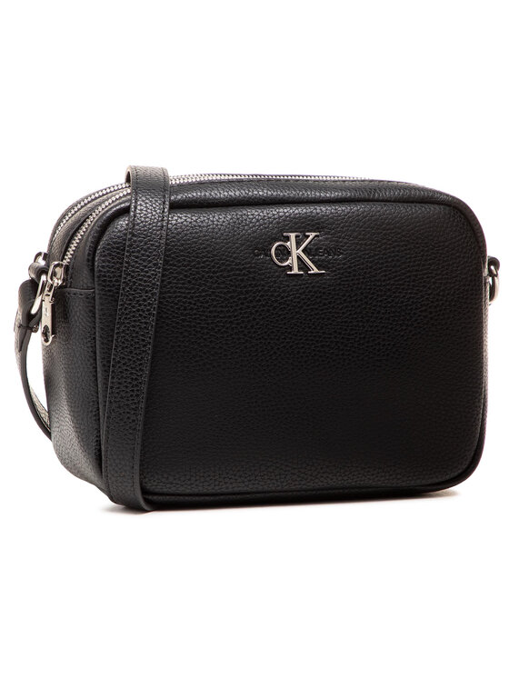 calvin klein double zip crossbody