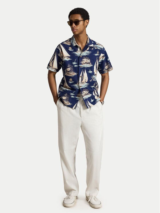 Polo Ralph Lauren Polo Ralph Lauren Camicia 710B18631001 Blu scuro Regular Fit