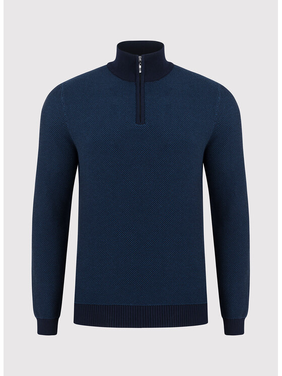 Pako Lorente Pako Lorente Sweter P22WF-2X-018 Granatowy Classic Fit