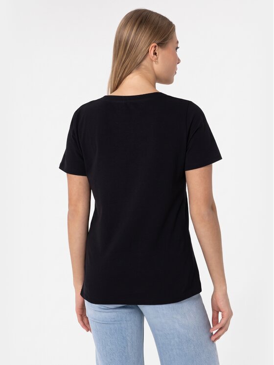 BASICLO BASICLO T-Shirt BSL-005-99 Czarny Regular Fit