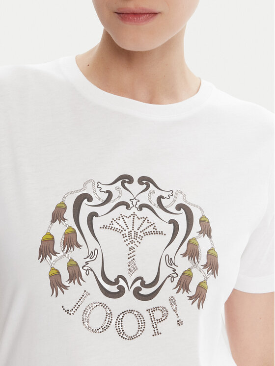 JOOP! JOOP! T-shirt 58 253JE58Tippy 30047767 Bijela Slim Fit
