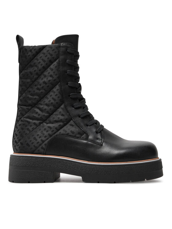 BOSS Boss Stivaletti Rebby LUBootie CBBNY 50523588 Nero