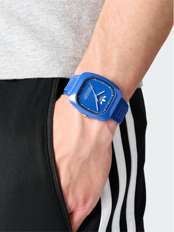 adidas adidas Годинник Retro Wave Two AOSY24530 Голубий