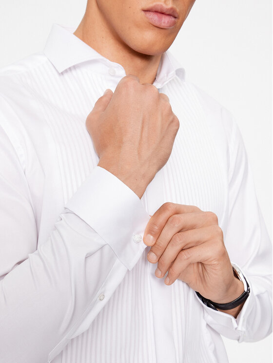 Eterna Eterna Cămașă 4138/FK8V Alb Slim Fit