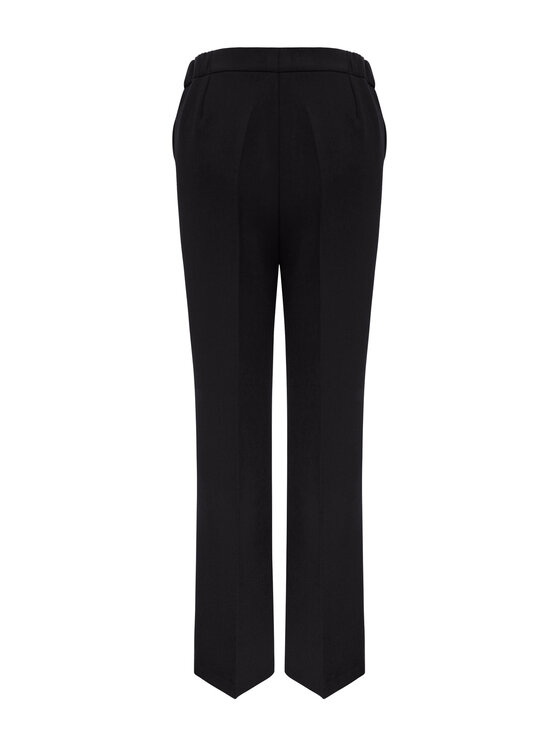 KMX KMX Spodnie materiałowe 809740007 Czarny Straight Fit