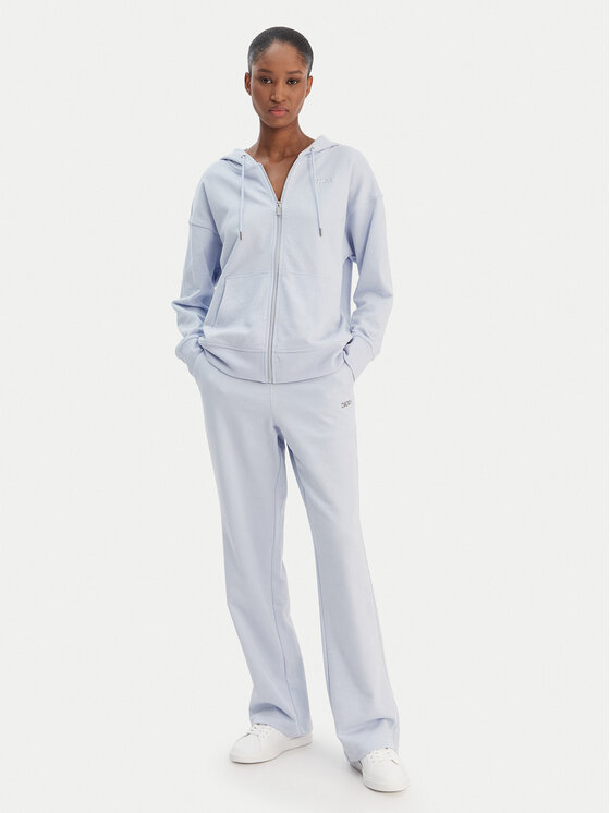 DKNY Sport DKNY Sport Долнище анцуг DP6P3794 Светлосиньо Regular Fit