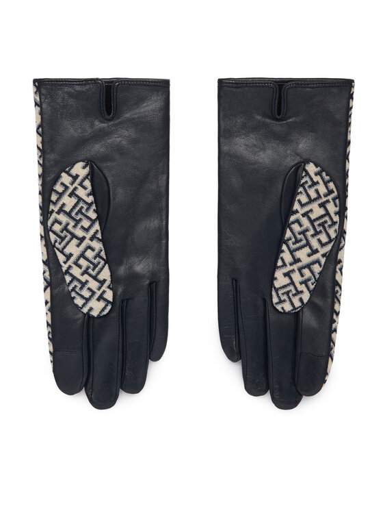 Tommy Hilfiger Tommy Hilfiger Pirštinės Th Monogram Jacq AW0AW19134 Juoda