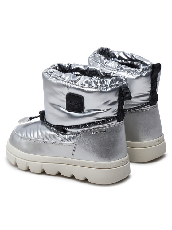 Geox Geox Čizme za snijeg J WILLABOOM GIRL B A J46HWE 0LVNF C0474 M Srebrna