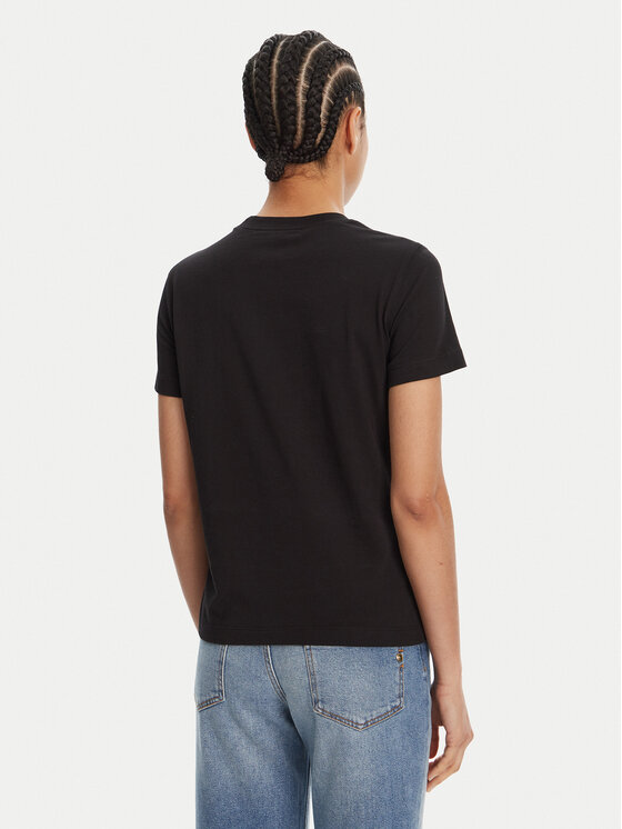 Versace Jeans Couture Versace Jeans Couture T-shirt 78HAHC03 Nero Regular Fit