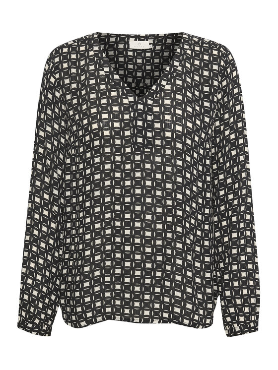 Kaffe Kaffe Bluse Nilia 10507377 Schwarz Regular Fit