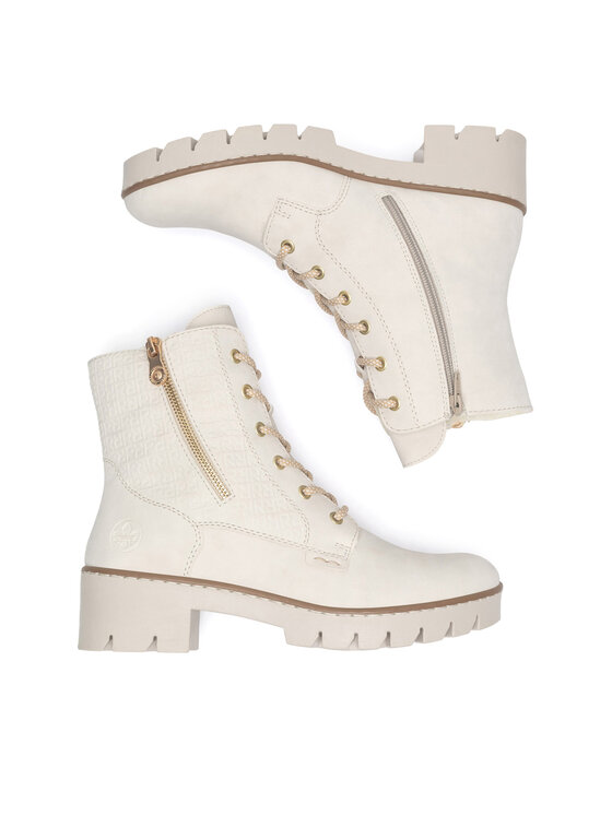 Rieker Rieker Botine X5719-60 Écru
