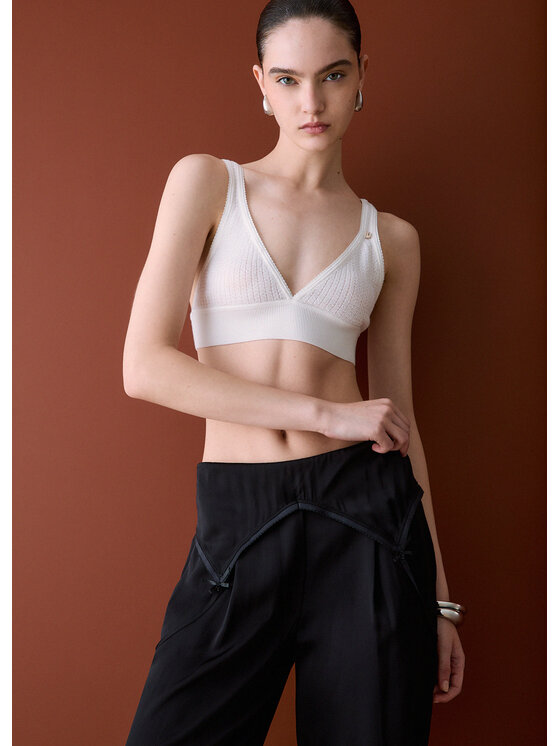 Liu Jo Liu Jo Spodnie garniturowe CF6214T849A22222 Czarny Regular Fit