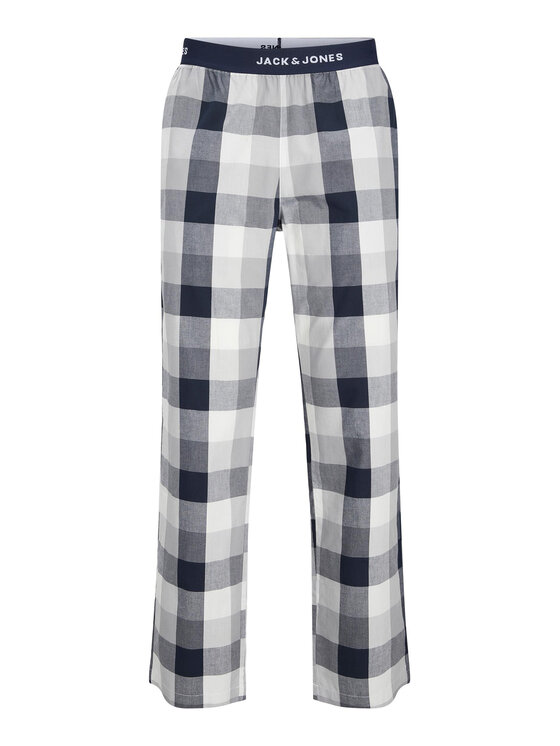 Jack&Jones Pyžamové nohavice Simon 12239040 Tmavomodrá Comfort Fit