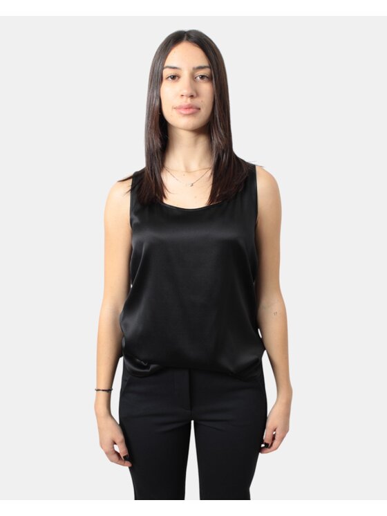 Max Mara Leisure Max Mara Leisure Φανέλα 9936317284618 Μαύρο Regular Fit
