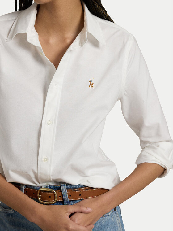 Polo Ralph Lauren Polo Ralph Lauren Košulja 211941520002 Bijela Slim Fit