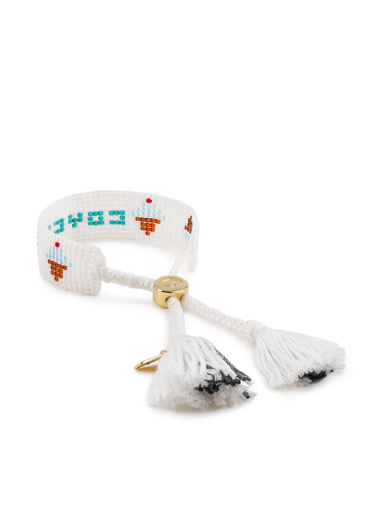 Coach Coach Rokassprādze Ice Cream Bead Brc C9683 Balts