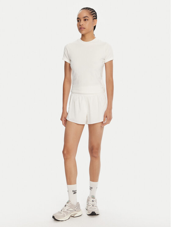 Reebok Reebok T-shirt RK25309CCW Bijela Slim Fit