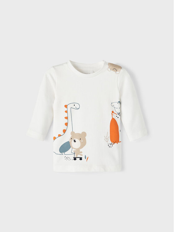 NAME IT NAME IT Blúz 13219489 Fehér Regular Fit