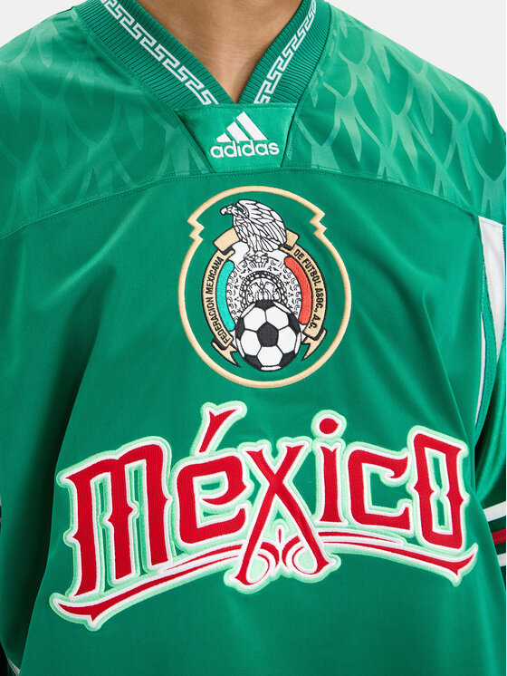 adidas adidas T-Shirt Bringbacks Remixed Mexico KD5986 Grün Oversize