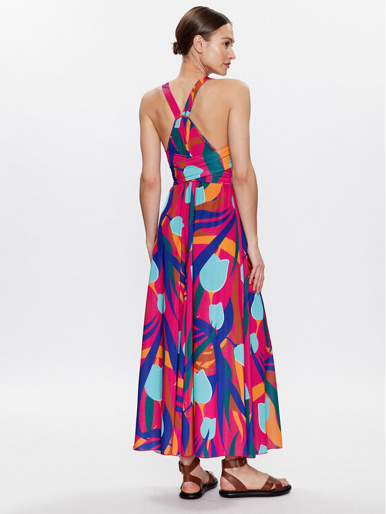 MAX&Co. MAX&Co. Vestito da giorno Annarita 76212023 Multicolore Regular Fit