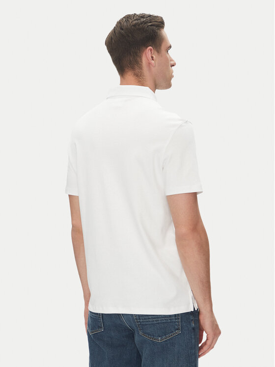 Calvin Klein Calvin Klein Polo Supima LV04LB276G Biały Regular Fit
