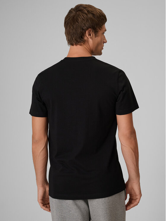 4F 4F T-Shirt CITY Czarny Regular Fit