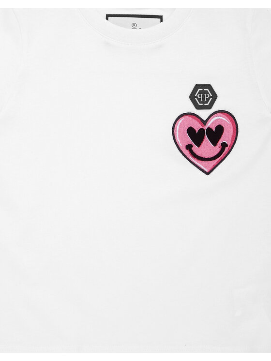 PHILIPP PLEIN PHILIPP PLEIN T-shirt 28223 Bianco Regular Fit