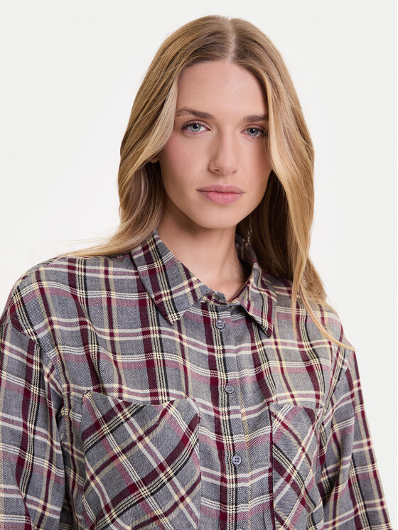 ONLY ONLY Риза Riley 15351443 Сив Regular Fit