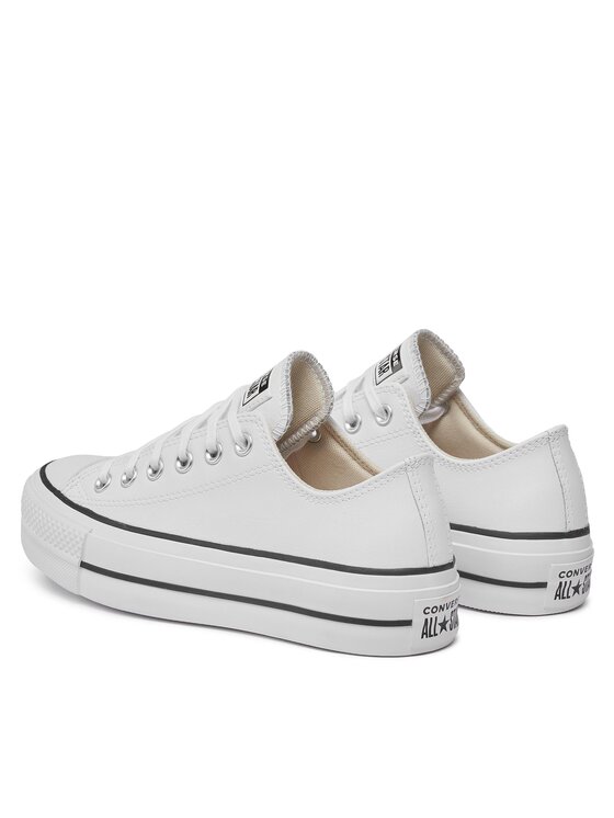 Converse Converse Plátěnky Chuck Taylor All Star Lift Clean Ox 561680C Bílá