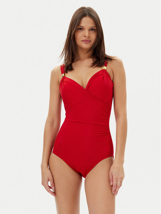 Miraclesuit Miraclesuit Strój kąpielowy Razzle Dazzle Siren 6516617 Czerwony
