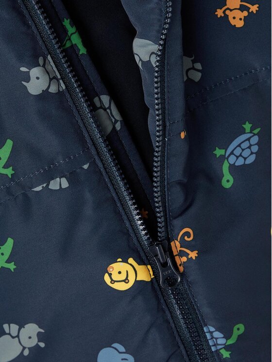 NAME IT NAME IT Übergangsjacke 13218216 Dunkelblau Regular Fit