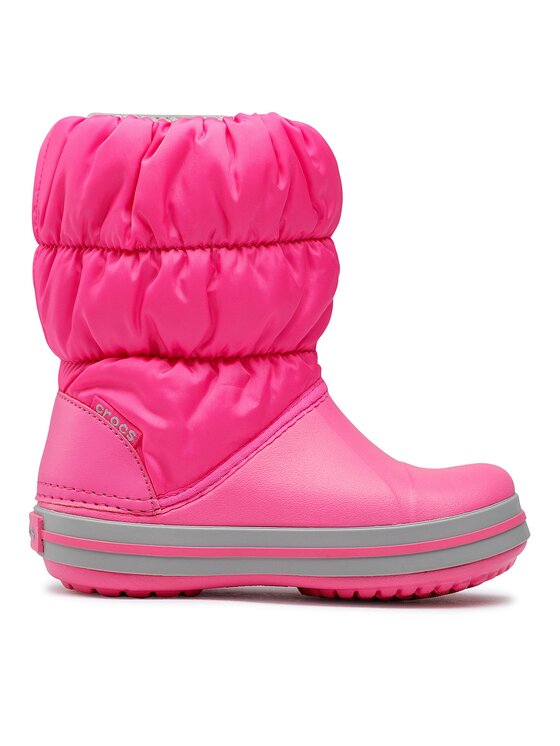Crocs Crocs Μπότες Χιονιού Winter Puff 14613-6TR Ροζ