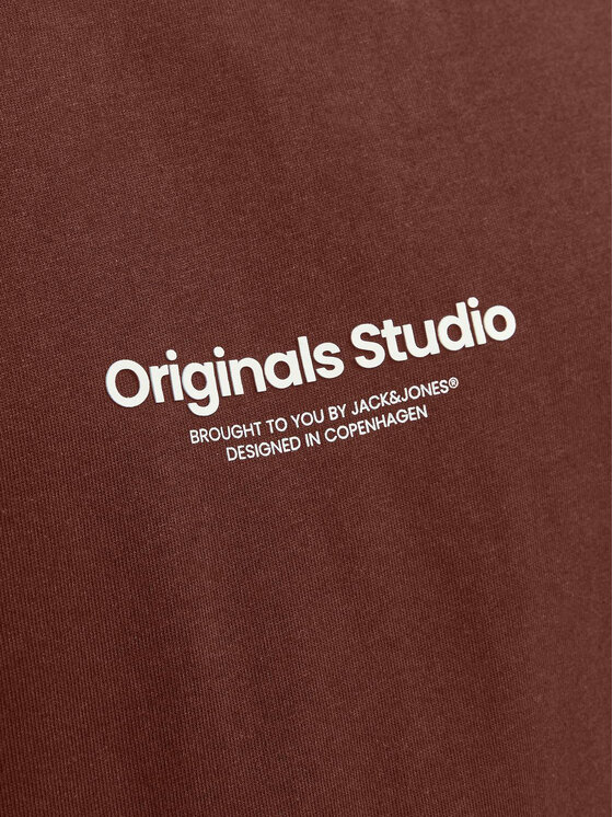 Jack&Jones Jack&Jones T-särk Vesterbro 12240121 Pruun Relaxed Fit